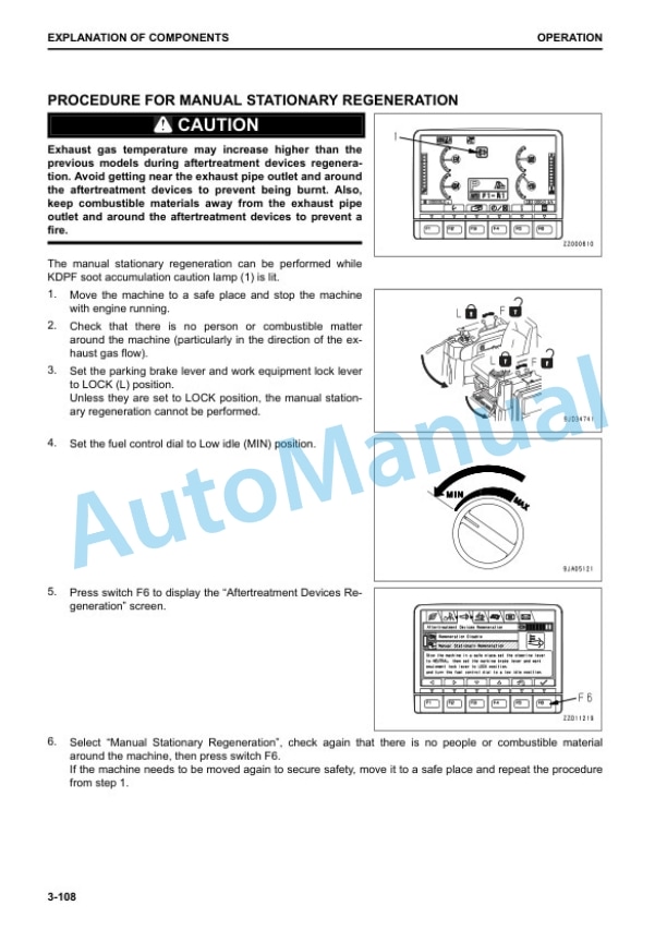 Komatsu D65EX-18E0, D65PX-18E0, D65WX-18E0 Bull Dozer Operation and Maintenance Manual EENAM03760 3 Komatsu D65EX-18E0, D65PX-18E0, D65WX-18E0 Bull Dozer Operation and Maintenance Manual EENAM03760 - Image 3