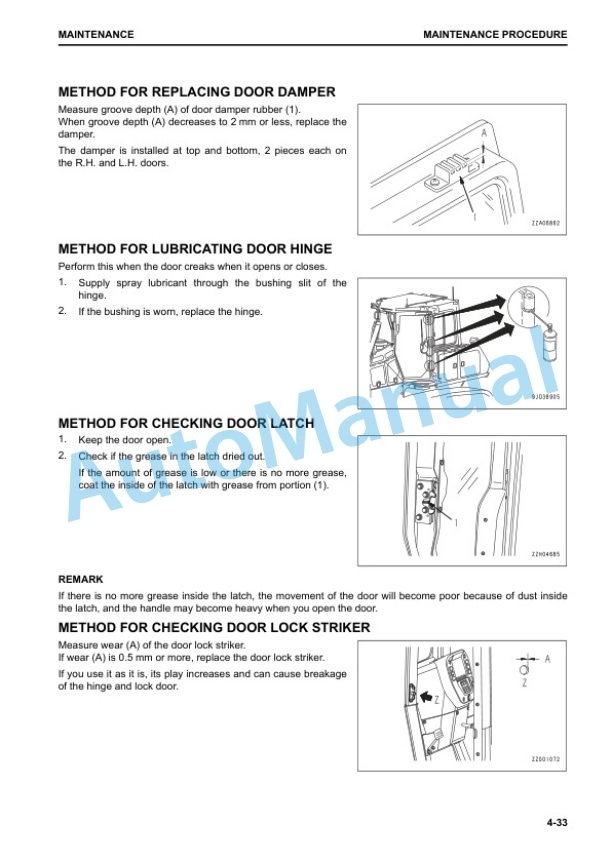 Komatsu D65EX-18E0, D65PX-18E0, D65WX-18E0 Bull Dozer Operation and Maintenance Manual EENAM03760 5 Komatsu D65EX-18E0, D65PX-18E0, D65WX-18E0 Bull Dozer Operation and Maintenance Manual EENAM03760 - Image 5