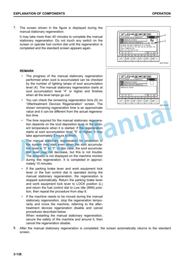 Komatsu D65EX-18E0, D65PX-18E0, D65WX-18E0 Bull Dozer Operation and Maintenance Manual EENAM03764 3 Komatsu D65EX-18E0, D65PX-18E0, D65WX-18E0 Bull Dozer Operation and Maintenance Manual EENAM03764 - Image 3