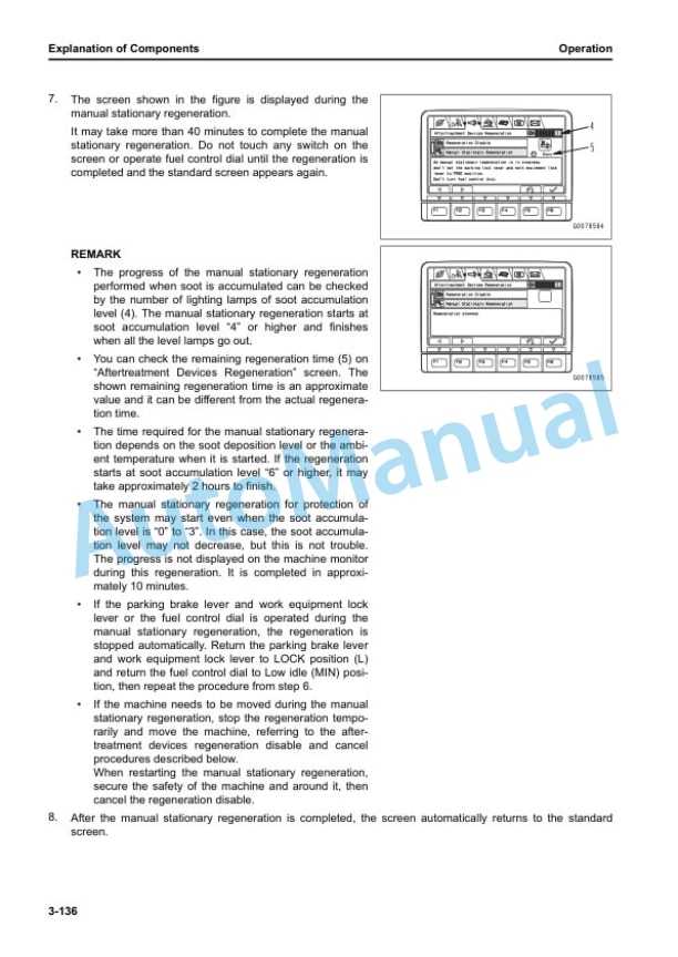 Komatsu D65EX-18E0, D65PX-18E0, D65WX-18E0 Bull Dozer Operation and Maintenance Manual EENAM03765 3 Komatsu D65EX-18E0, D65PX-18E0, D65WX-18E0 Bull Dozer Operation and Maintenance Manual EENAM03765 - Image 3