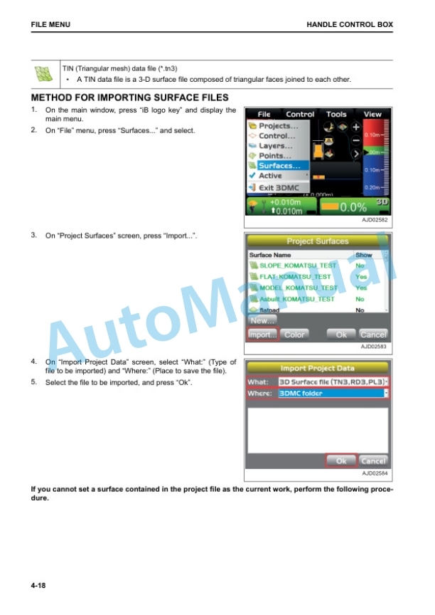 Komatsu D65EXi-18, D65PXi-18 Bull Dozer Operation and Maintenance Manual EENAM03391 4 Komatsu D65EXi-18, D65PXi-18 Bull Dozer Operation and Maintenance Manual EENAM03391 - Image 4
