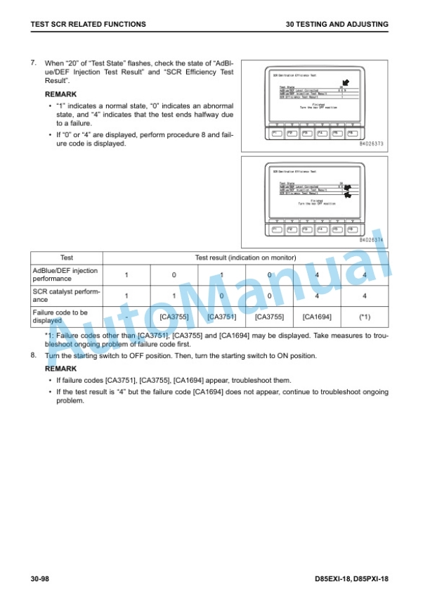 Alternative view of Komatsu D65EXi-18, D65PXi-18 Bull Dozer Shop Manual SEN06576-05