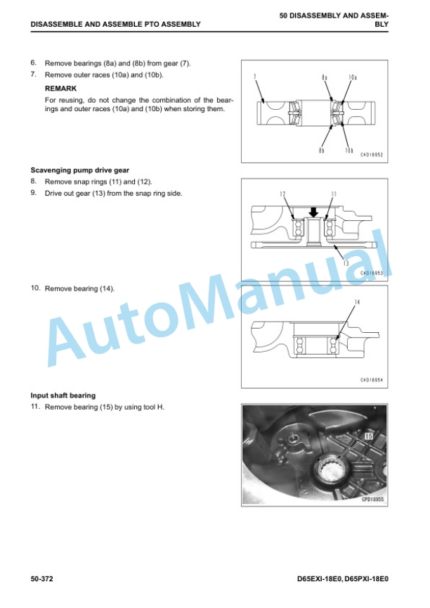 Komatsu D65EXi-18E0, D65PXi-18E0 Bull Dozer Shop Manual SEN06757-00 5 Komatsu D65EXi-18E0, D65PXi-18E0 Bull Dozer Shop Manual SEN06757-00 - Image 5