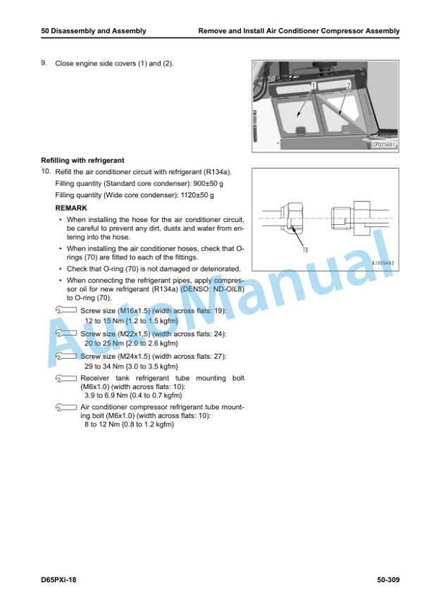 Komatsu D65PXi-18 Bull Dozer Shop Manual SEN06620-12 5 Komatsu D65PXi-18 Bull Dozer Shop Manual SEN06620-12 - Image 5