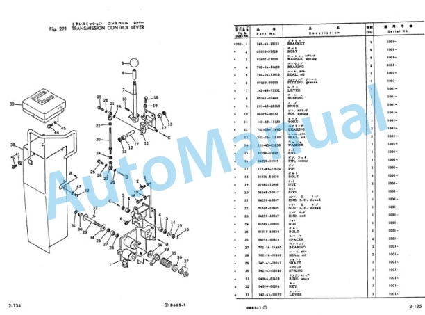 Komatsu D66S-1 Dozer Shovel Parts Manual PEPB01420103 3 Komatsu D66S-1 Dozer Shovel Parts Manual PEPB01420103 - Image 3