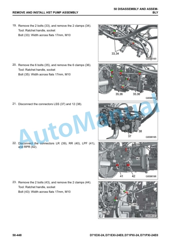 Komatsu D71EXi-24, D71EXi-24E0, D71PXi-24, D71PXi-24E0 Bull Dozer Shop Manual SEN06842-08 5 Komatsu D71EXi-24, D71EXi-24E0, D71PXi-24, D71PXi-24E0 Bull Dozer Shop Manual SEN06842-08 - Image 5