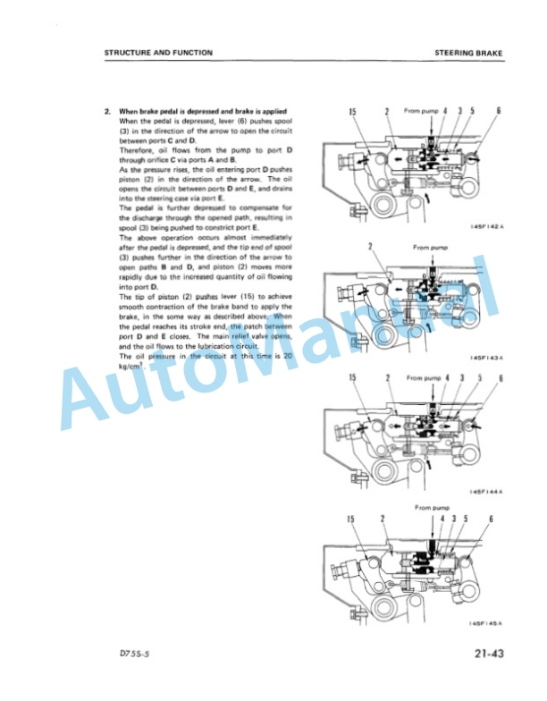 Komatsu D75S-5 Shop Manual SEBM01450503 3 Komatsu D75S-5 Shop Manual SEBM01450503 - Image 3