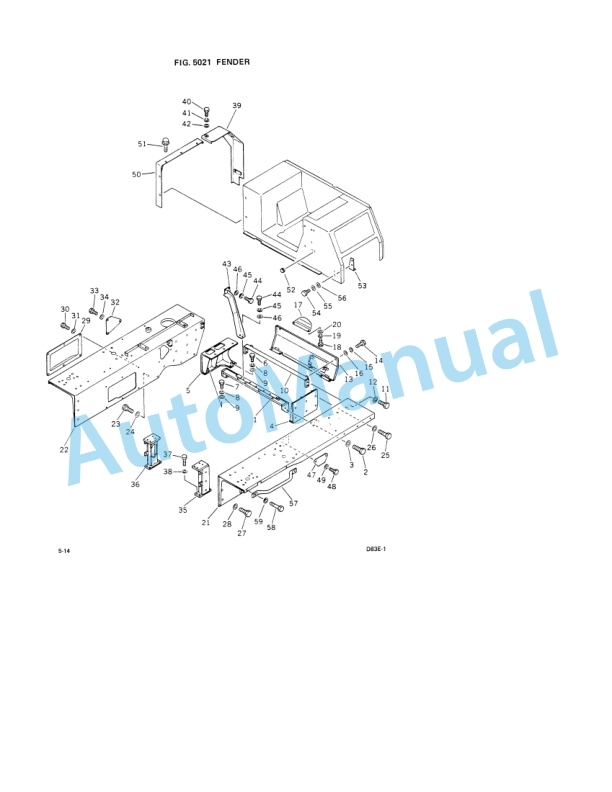 Komatsu D83E-1, D83P-1 Parts Manual PEPB015B0103 4 Komatsu D83E-1, D83P-1 Parts Manual PEPB015B0103-4