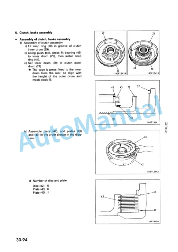 Komatsu D85ESS-2 Crawler Dozer Shop Manual SEBM003001 4 Komatsu D85ESS-2 Crawler Dozer Shop Manual SEBM003001 - Image 4