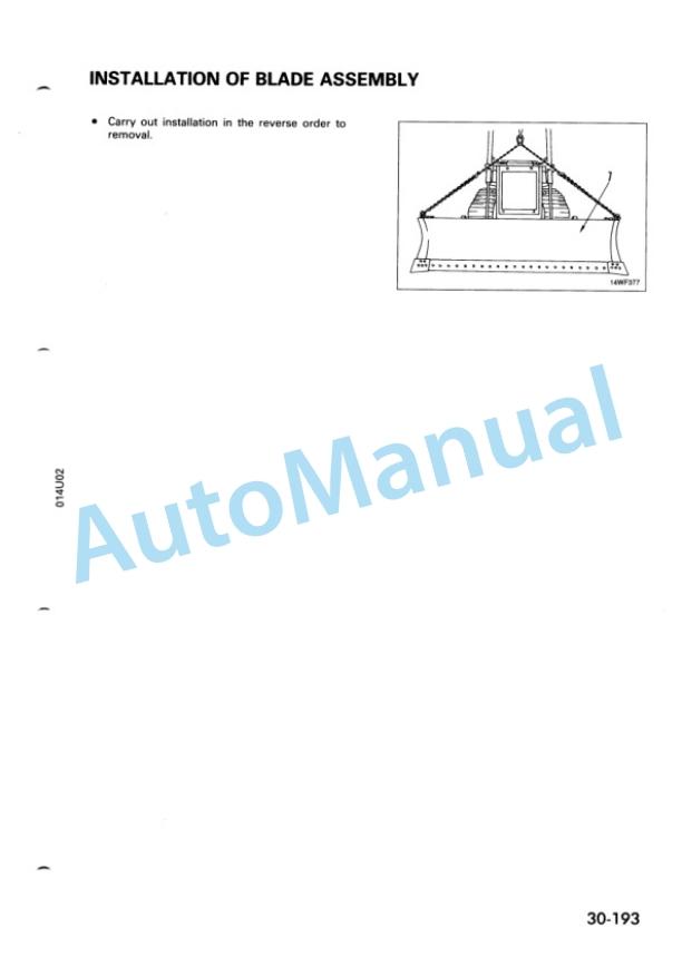 Komatsu D85ESS-2 Crawler Dozer Shop Manual SEBM003001 5 Komatsu D85ESS-2 Crawler Dozer Shop Manual SEBM003001 - Image 5