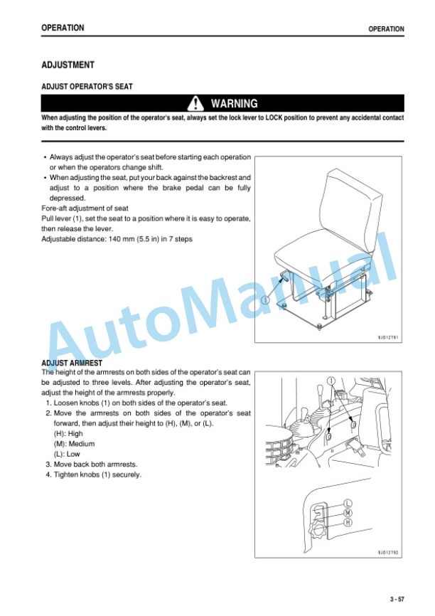 Komatsu D85ESS-3 Bull Dozer Operation and Maintenance Manual PEN00706-02 3 Komatsu D85ESS-3 Bull Dozer Operation and Maintenance Manual PEN00706-02 - Image 3