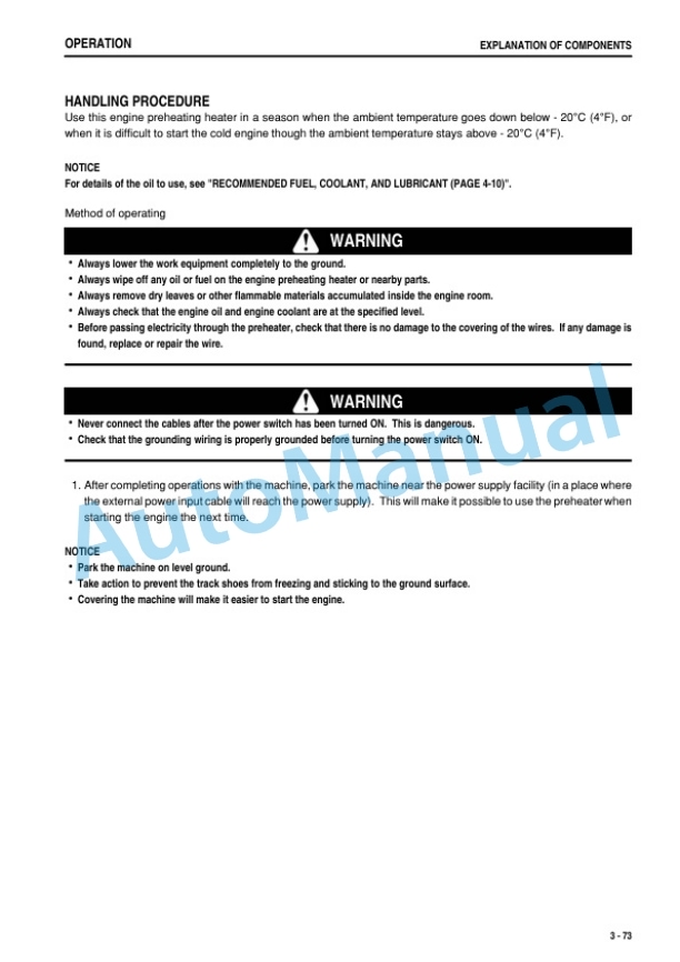 Komatsu D85EX-15, D85PX-15 Bull Dozer Operation and Maintenance Manual PEN00025-03 3 Komatsu D85EX-15, D85PX-15 Bull Dozer Operation and Maintenance Manual PEN00025-03 - Image 3