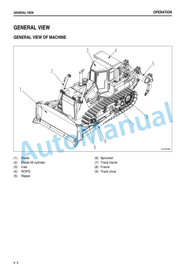 Komatsu D85EX-15, D85PX-15 Galeo Bull Dozer Operation and Maintenance Manual SEAM049203T 2 Komatsu D85EX-15, D85PX-15 Galeo Bull Dozer Operation and Maintenance Manual SEAM049203T - Image 2