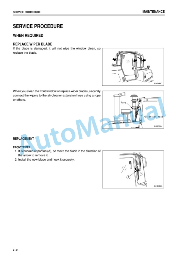 Komatsu D85EX-15 Galeo Bull Dozer Operation and Maintenance Manual PEN00124-00-5