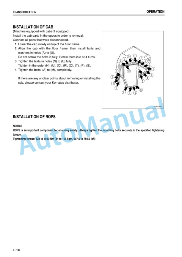 Komatsu D85EX-15E0, D85PX-15E0 Bull Dozer Operation and Maintenance Manual PEN01209-01 4 Komatsu D85EX-15E0, D85PX-15E0 Bull Dozer Operation and Maintenance Manual PEN01209-01 - Image 4