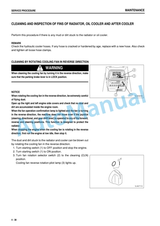Komatsu D85EX-15E0, D85PX-15E0 Bull Dozer Operation and Maintenance Manual PEN01209-01 5 Komatsu D85EX-15E0, D85PX-15E0 Bull Dozer Operation and Maintenance Manual PEN01209-01 - Image 5
