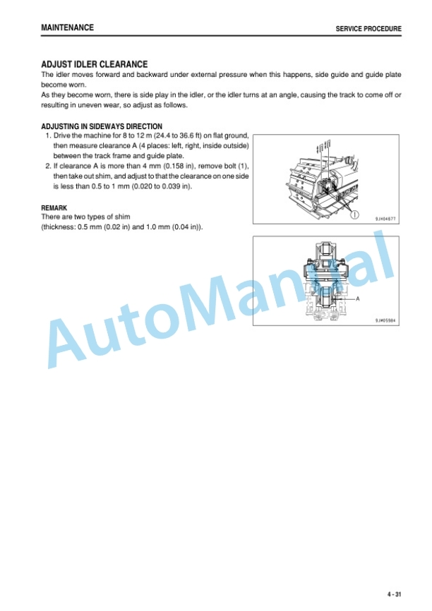 Komatsu D85EX-15E0, D85PX-15E0 Bull Dozer Operation and Maintenance Manual TEN00341-02 5 Komatsu D85EX-15E0, D85PX-15E0 Bull Dozer Operation and Maintenance Manual TEN00341-02 - Image 5