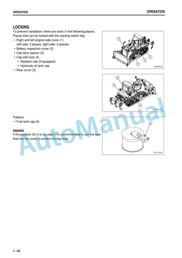 Komatsu D85EX-15R, D85PX-15R Bull Dozer Operation and Maintenance Manual PEN00185-00 4 Komatsu D85EX-15R, D85PX-15R Bull Dozer Operation and Maintenance Manual PEN00185-00 - Image 4
