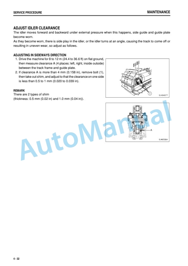 Komatsu D85EX-15R, D85PX-15R Bull Dozer Operation and Maintenance Manual PEN00512-01 5 Komatsu D85EX-15R, D85PX-15R Bull Dozer Operation and Maintenance Manual PEN00512-01 - Image 5