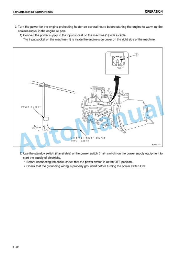 Komatsu D85EX-15R, D85PX-15R Bull Dozer Operation and Maintenance Manual PEN01210-01 3 Komatsu D85EX-15R, D85PX-15R Bull Dozer Operation and Maintenance Manual PEN01210-01 - Image 3