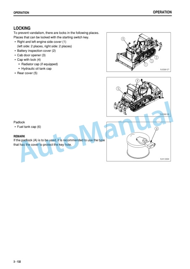 Komatsu D85EX-15R, D85PX-15R Bull Dozer Operation and Maintenance Manual PEN01210-01 4 Komatsu D85EX-15R, D85PX-15R Bull Dozer Operation and Maintenance Manual PEN01210-01 - Image 4