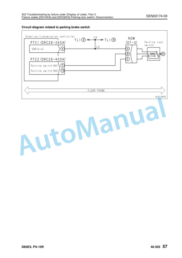 Komatsu D85EX-15R, D85PX-15R Bull Dozer Shop Manual SEN02947-06 4 Komatsu D85EX-15R, D85PX-15R Bull Dozer Shop Manual SEN02947-06 - Image 4