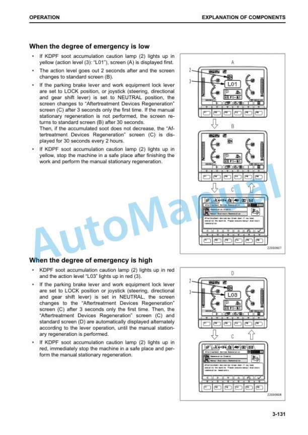 Komatsu D85EX-18, D85PX-18 Bull Dozer Operation and Maintenance Manual TEN00704-01 3 Komatsu D85EX-18, D85PX-18 Bull Dozer Operation and Maintenance Manual TEN00704-01 - Image 3
