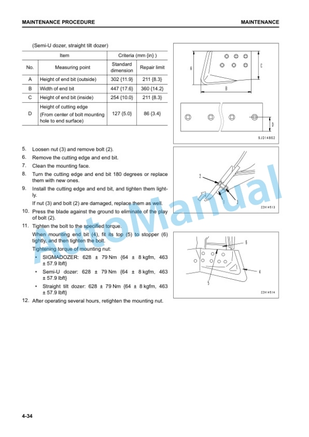 Komatsu D85EX-18, D85PX-18 Bull Dozer Operation and Maintenance Manual TEN00935-00 5 Komatsu D85EX-18, D85PX-18 Bull Dozer Operation and Maintenance Manual TEN00935-00 - Image 5