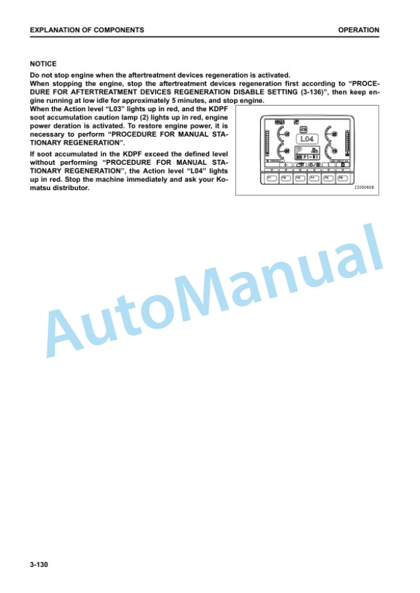 Komatsu D85EX-18, D85PX-18 Bulldozer Operation and Maintenance Manual TEN00935-03 3 Komatsu D85EX-18, D85PX-18 Bulldozer Operation and Maintenance Manual TEN00935-03 - Image 3