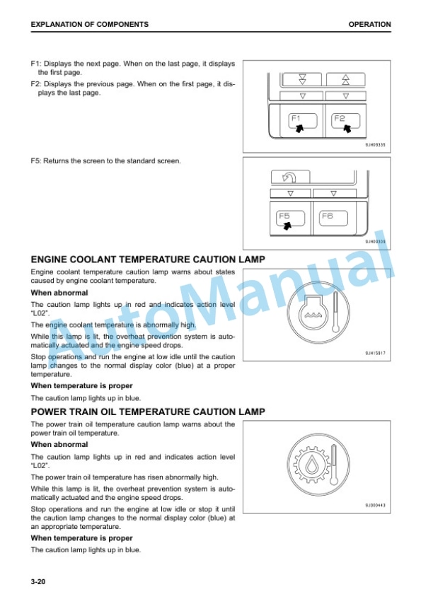 Komatsu D85EX-18E0, D85PX-18E0 Bull Dozer Operation and Maintenance Manual EENAM03730 2 Komatsu D85EX-18E0, D85PX-18E0 Bull Dozer Operation and Maintenance Manual EENAM03730 - Image 2