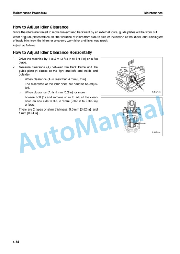 Komatsu D85EX-18E0, D85PX-18E0 Bull Dozer Operation and Maintenance Manual PEN01790-01 5 Komatsu D85EX-18E0, D85PX-18E0 Bull Dozer Operation and Maintenance Manual PEN01790-01 - Image 5