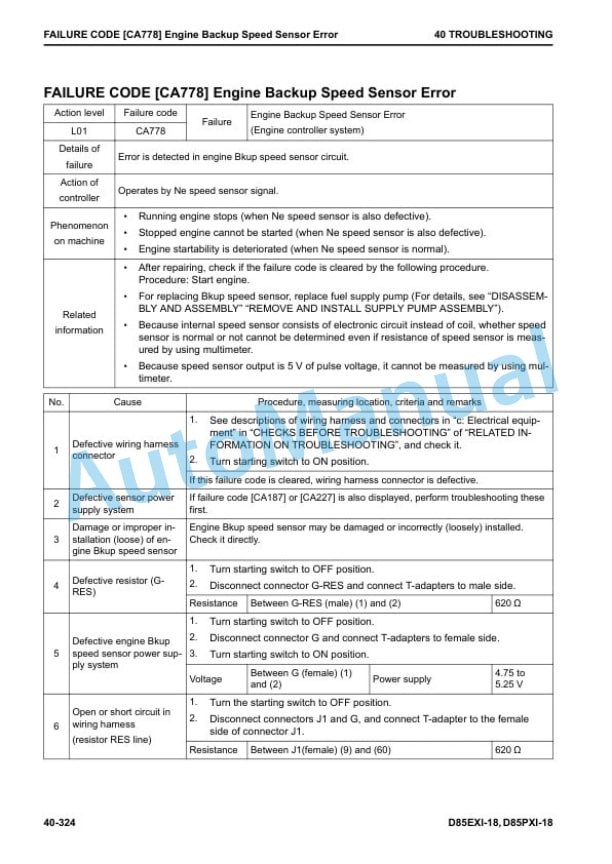 Komatsu D85EXi-18, D85PXi-18 Bull Dozer Shop Manual SEN06576-01 3 Komatsu D85EXi-18, D85PXi-18 Bull Dozer Shop Manual SEN06576-01 - Image 3