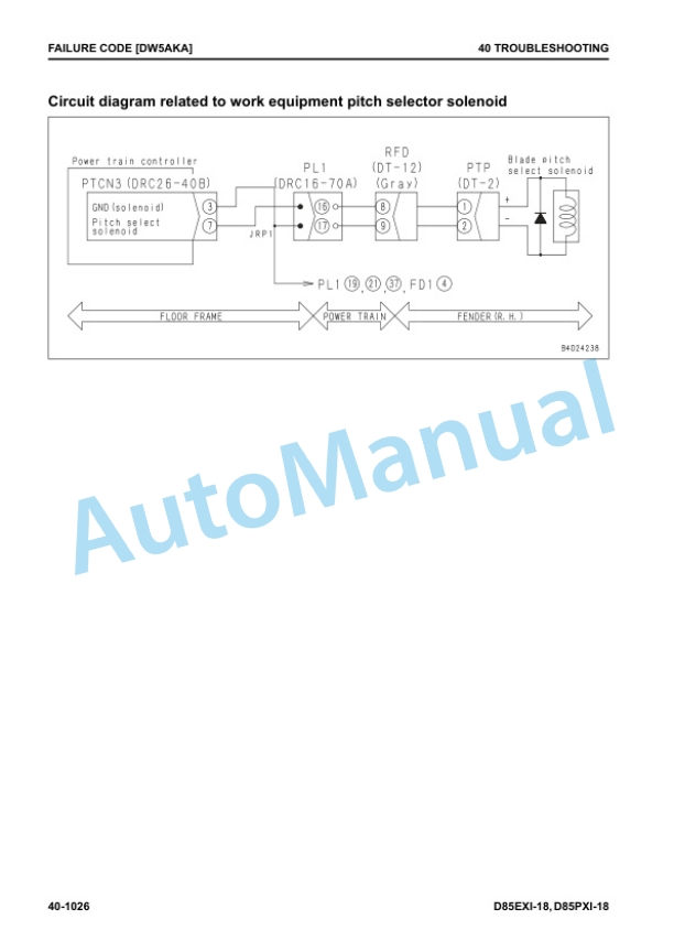 Komatsu D85EXi-18, D85PXi-18 Bulldozer Shop Manual SEN06902-02 4 Komatsu D85EXi-18, D85PXi-18 Bulldozer Shop Manual SEN06902-02 - Image 4