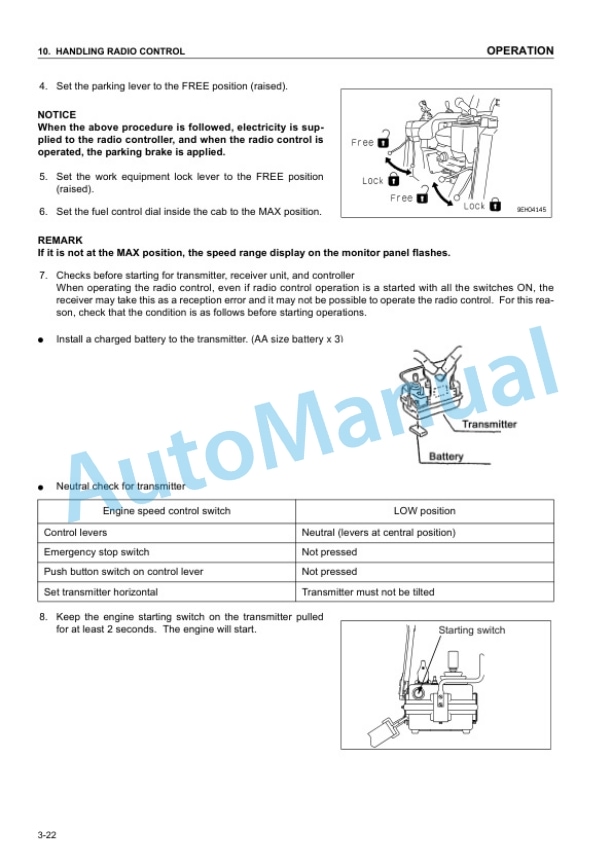 Komatsu D85MS-15 Demining Equipment Operation and Maintenance Manual PEN00244-01 5 Komatsu D85MS-15 Demining Equipment Operation and Maintenance Manual PEN00244-01 - Image 5