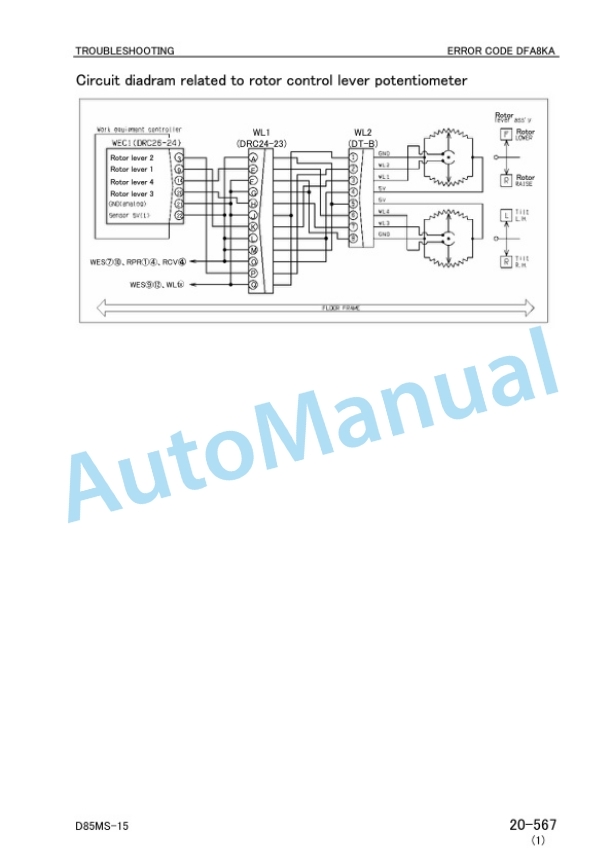 Komatsu D85MS-15 Demining Equipment Shop Manual SEN04305-01 5 Komatsu D85MS-15 Demining Equipment Shop Manual SEN04305-01 - Image 5