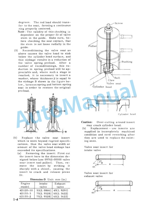 Komatsu Diesel Engine Shop Manual DE-BE3 2 Komatsu Diesel Engine Shop Manual DE-BE3-2