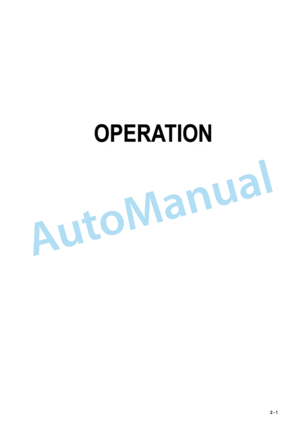 Komatsu DWT125-1 Towing Winch Operation and Maintenance Manual PEN00095-00 2 Komatsu DWT125-1 Towing Winch Operation and Maintenance Manual PEN00095-00 - Image 2