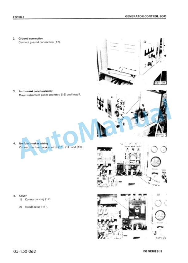 Komatsu EG Series II Shop Manual SEBM0690LA00 3 Komatsu EG Series II Shop Manual SEBM0690LA00 - Image 3