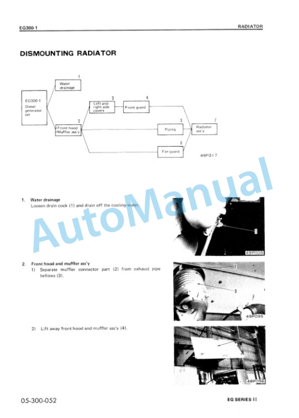 Komatsu EG Series II Shop Manual SEBM0690LA00 5 Komatsu EG Series II Shop Manual SEBM0690LA00 - Image 5