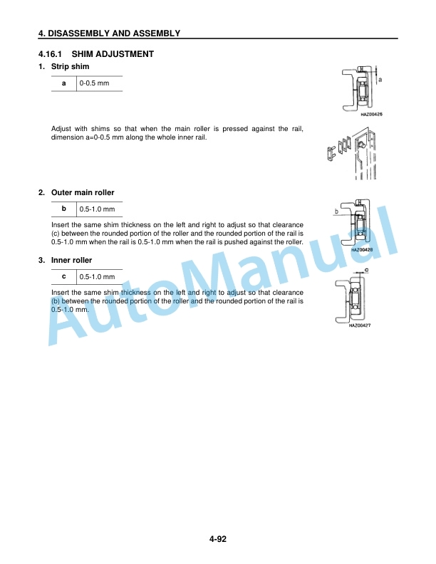 Komatsu EX50 Series Forklift Truck Service Manual SM228 4 Komatsu EX50 Series Forklift Truck Service Manual SM228 - Image 4