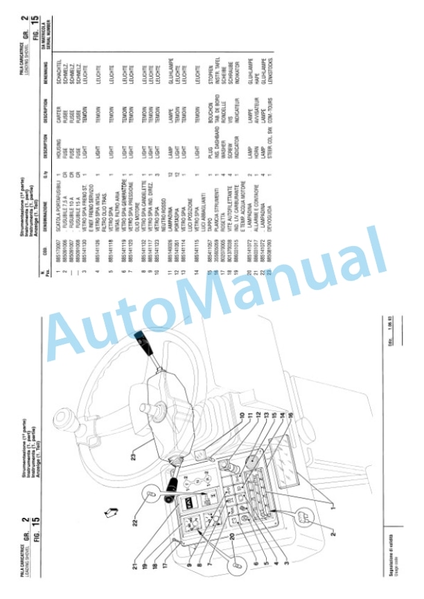 Komatsu Fai 556 Wheel Loader Parts Manual PR4L55610 3 Komatsu Fai 556 Wheel Loader Parts Manual PR4L55610-3