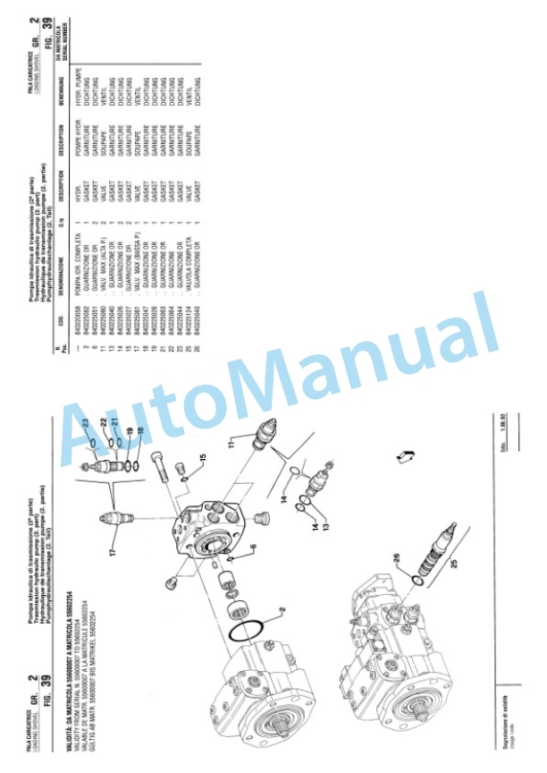 Komatsu Fai 556 Wheel Loader Parts Manual PR4L55610 4 Komatsu Fai 556 Wheel Loader Parts Manual PR4L55610-4
