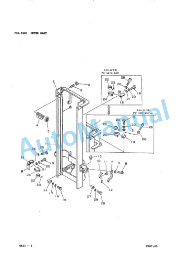 Komatsu FB07-3, FB09-3 Parts Manual FEN01759-00 5 Komatsu FB07-3, FB09-3 Parts Manual FEN01759-00-5