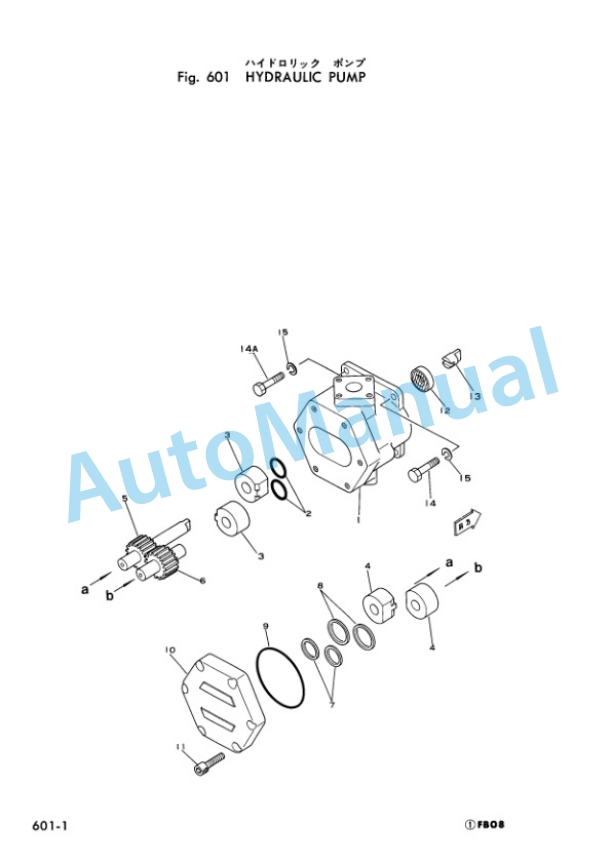 Komatsu FB08-1 Forklift Truck Parts Manual FB08.1-PE2 5 Komatsu FB08-1 Forklift Truck Parts Manual FB08.1-PE2-5