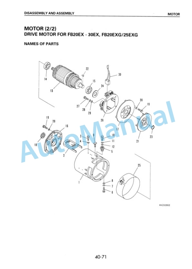 Komatsu FB10EX-8, FB14EX-8, FB15EX-8, FB18EX-8, FB15EXG-8, FB18EXG-8, FB20EX-8, FB25EX-8, FB20EXG-8, FB25EXG Shop Manual BBB08E1-01 3 Komatsu FB10EX-8, FB14EX-8, FB15EX-8, FB18EX-8, FB15EXG-8, FB18EXG-8, FB20EX-8, FB25EX-8, FB20EXG-8, FB25EXG Shop Manual BBB08E1-01 - Image 3