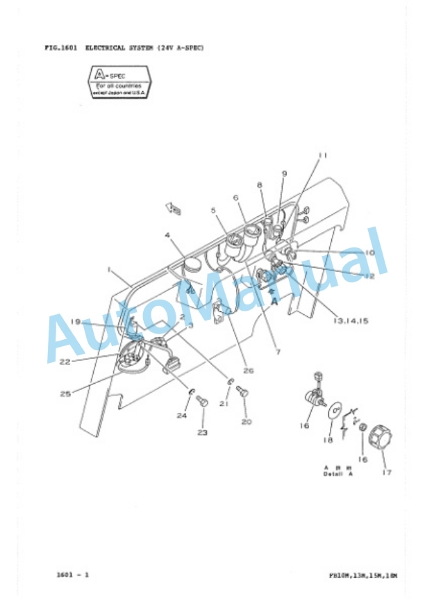 Komatsu FB10M-2, FB13M-2, FB15M-2, FB18M-2 Forklift Truck Parts Manual FB10M_18M-2-PNE1 3 Komatsu FB10M-2, FB13M-2, FB15M-2, FB18M-2 Forklift Truck Parts Manual FB10M_18M-2-PNE1-3