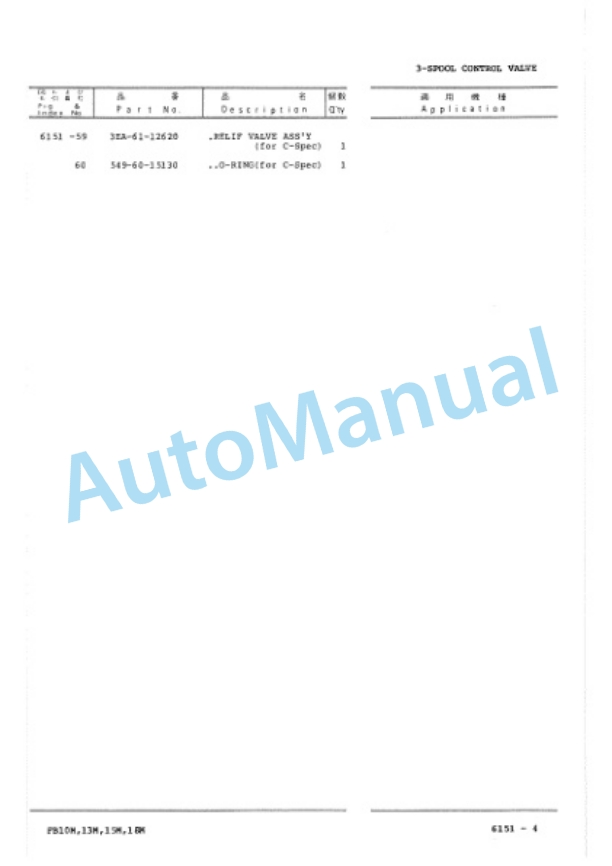 Komatsu FB10M-2, FB13M-2, FB15M-2, FB18M-2 Forklift Truck Parts Manual FB10M_18M-2-PNE1 5 Komatsu FB10M-2, FB13M-2, FB15M-2, FB18M-2 Forklift Truck Parts Manual FB10M_18M-2-PNE1-5