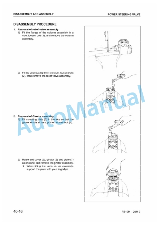 Komatsu FB10M-3, FB13M-3, FB15M-3, FB18M-3, FB20M-3 Electrical Equipment Shop Manual BMA03E1-02 3 Komatsu FB10M-3, FB13M-3, FB15M-3, FB18M-3, FB20M-3 Electrical Equipment Shop Manual BMA03E1-02-3