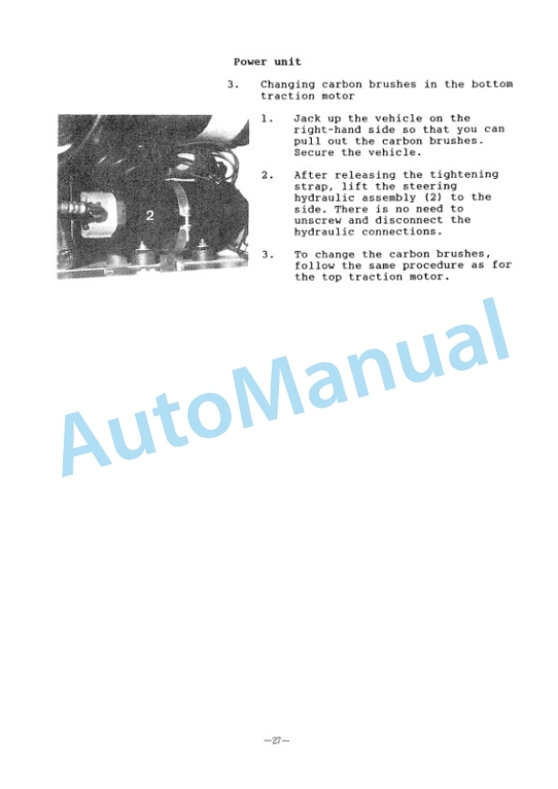 Komatsu FB13MV-1E, FB16MV-1E, FB16M-1E, FB18M-1E, FB20M-1E Electric Lift Truck Shop Manual FBM13_20.1E-BE1 3 Komatsu FB13MV-1E, FB16MV-1E, FB16M-1E, FB18M-1E, FB20M-1E Electric Lift Truck Shop Manual FBM13_20.1E-BE1-3