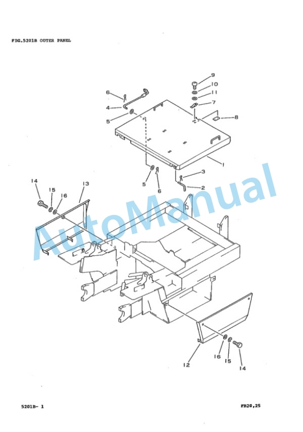 Komatsu FB20-3, FB25-3, FB20G-3, FB25G-3, FB20GH-3, FB25GH-3, FB20L-3, FB25L-3 Forklift Truck Parts Manual PBB03A1-03 4 Komatsu FB20-3, FB25-3, FB20G-3, FB25G-3, FB20GH-3, FB25GH-3, FB20L-3, FB25L-3 Forklift Truck Parts Manual PBB03A1-03-4
